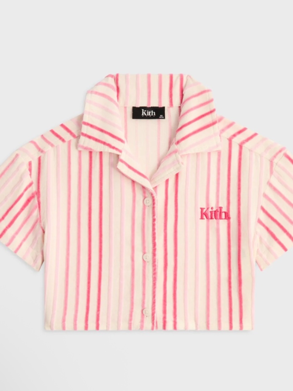 Kith JAYDA CHENILLE STRIPE CROPPED